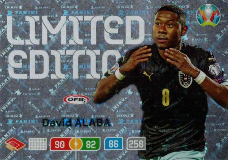 Adrenalyn Euro 2020 - David Alaba (Austria) - Limited Edition