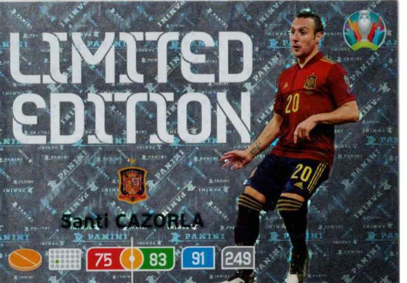 Adrenalyn Euro 2020 - Santi Cazorla (Spain) - Limited Edition