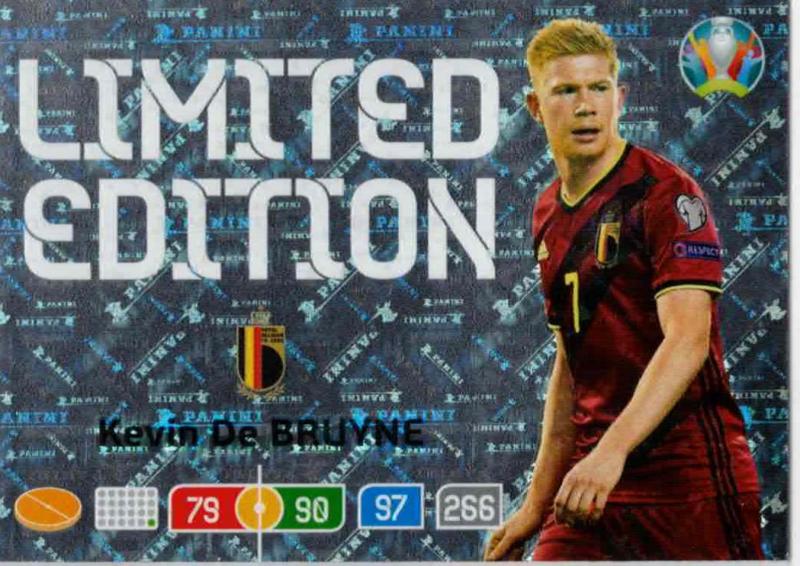 Adrenalyn Euro 2020 - Kevin De Bruyne (Belgium) - Limited Edition
