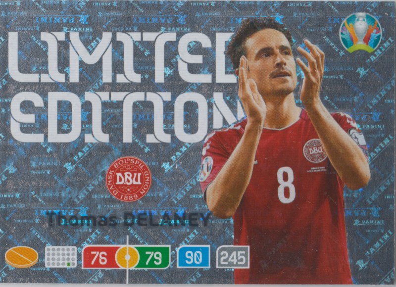 Adrenalyn Euro 2020 - Thomas Delaney (Denmark) - Limited Edition