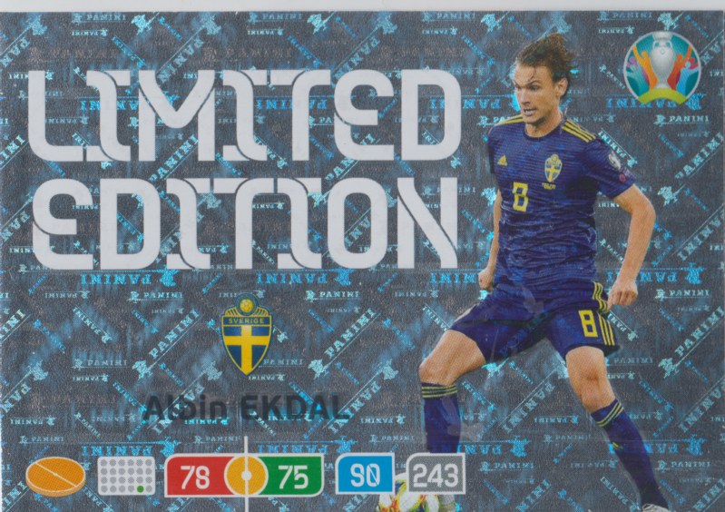 Adrenalyn Euro 2020 - Albin Ekdal (Sweden) - Limited Edition