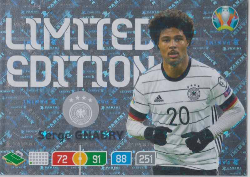 Adrenalyn Euro 2020 - Serge Gnabry (Germany) - Limited Edition