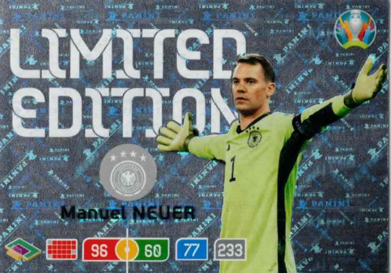 Adrenalyn Euro 2020 - Manuel Neuer (Germany) - Limited Edition
