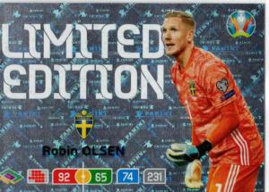 Adrenalyn Euro 2020 - Robin Olsen (Sweden) - Limited Edition