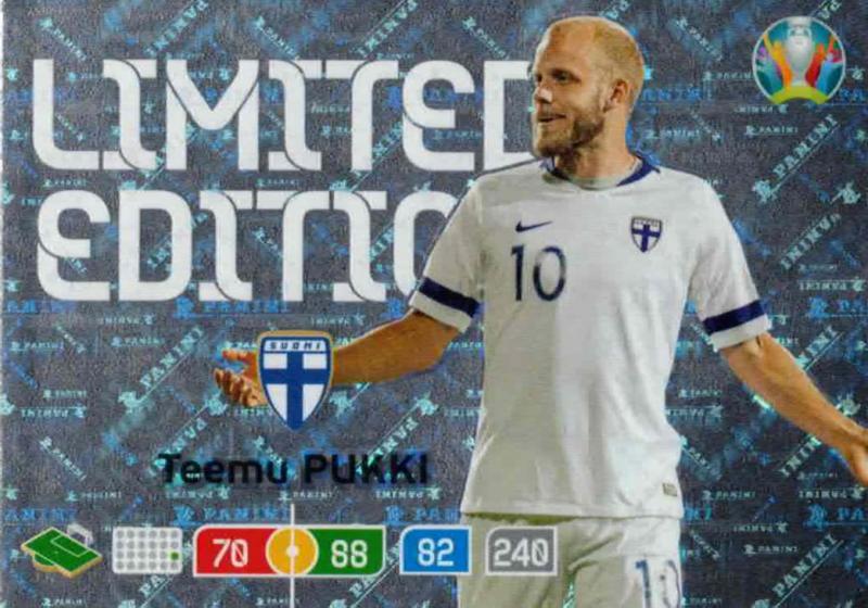 Adrenalyn Euro 2020 - Teemu Pukki (Finland) - Limited Edition