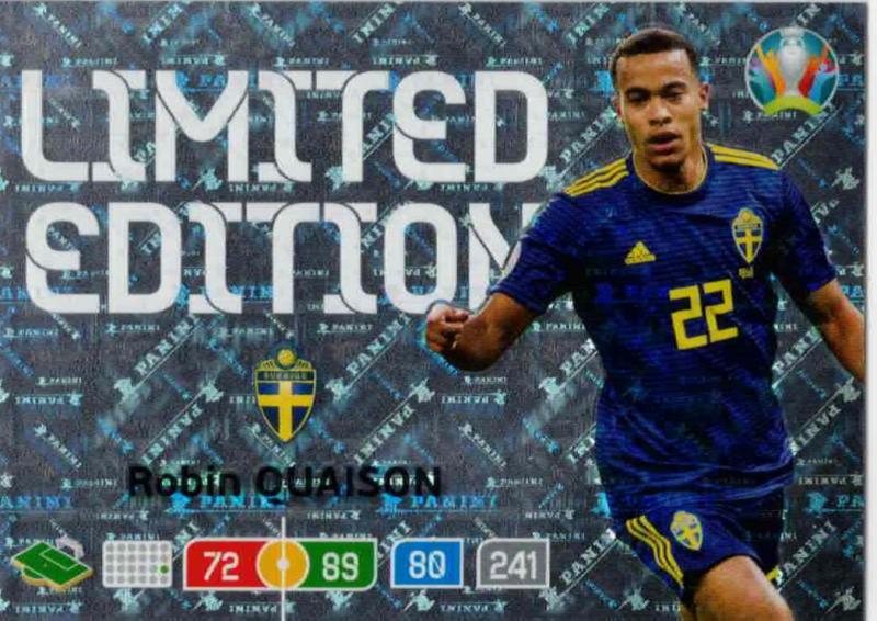 Adrenalyn Euro 2020 - Robin Quaison (Sweden) - Limited Edition