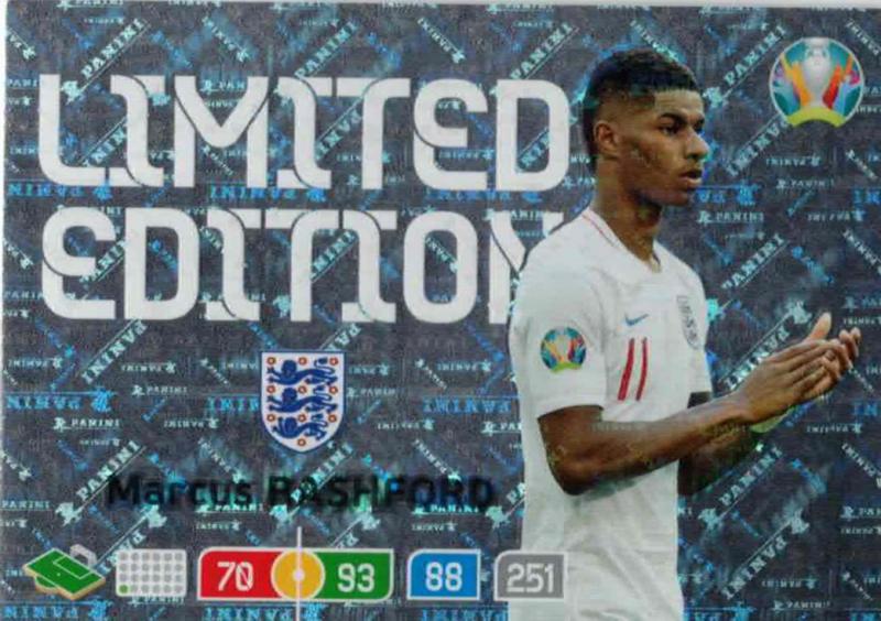 Adrenalyn Euro 2020 - Marcus Rashford (England) - Limited Edition