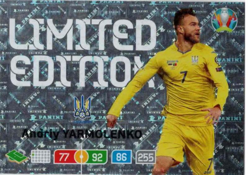 Adrenalyn Euro 2020 - Andriy Yarmolenko (Ukraine) - Limited Edition