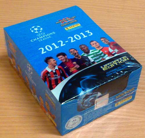 1 Box (50 Packs) Panini Adrenalyn XL Champions League Update 2012-13