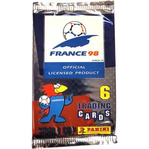 1st Paket 1998 Panini World Cup France Trading Cards