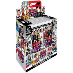1 Box (24 packs), Topps Turbo Attax 2025 Formula 1 Trading Card Game