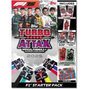 1 Starter Pack, Topps Turbo Attax 2025 Formula 1 Trading Card Game