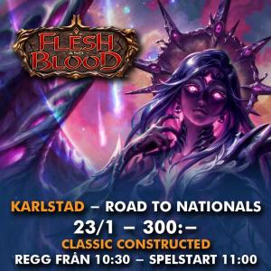 Coolcard KARLSTAD - Flesh and Blood Road to Nationals 2027 - Lördag 23:e januari kl 10:30 (Östra Torggatan 2, 65224)