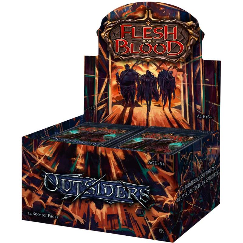 Flesh and Blood TCG - Outsiders - Booster Display