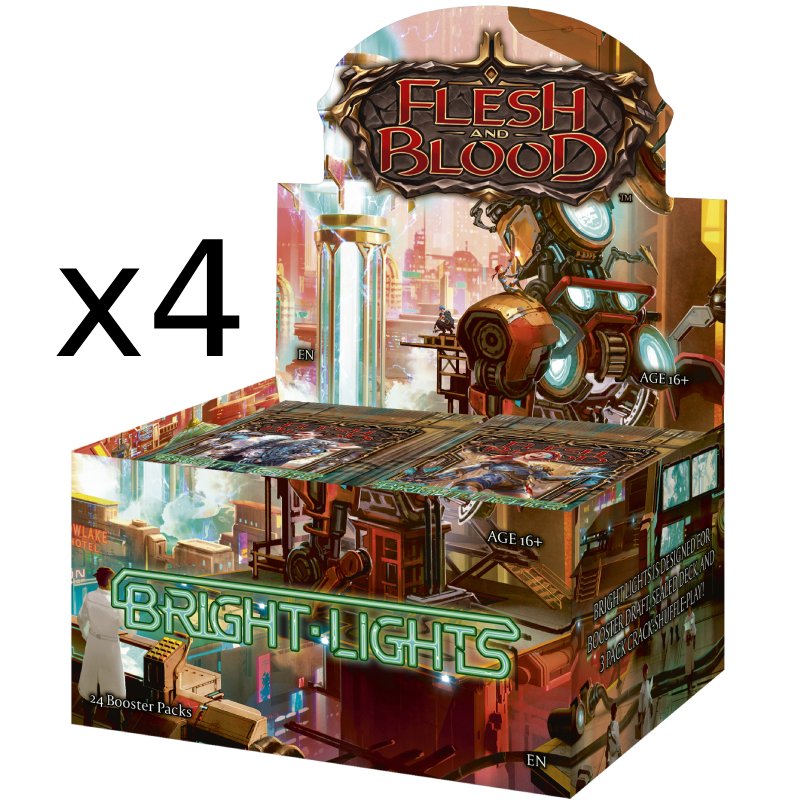 Flesh and Blood TCG - Bright Lights - Booster Case (4 Displays)