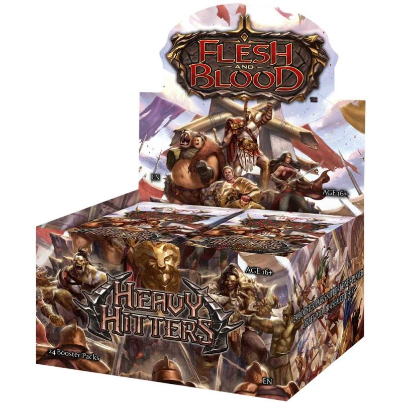 Flesh and Blood TCG - Heavy Hitters - Booster Display (24 Packs)