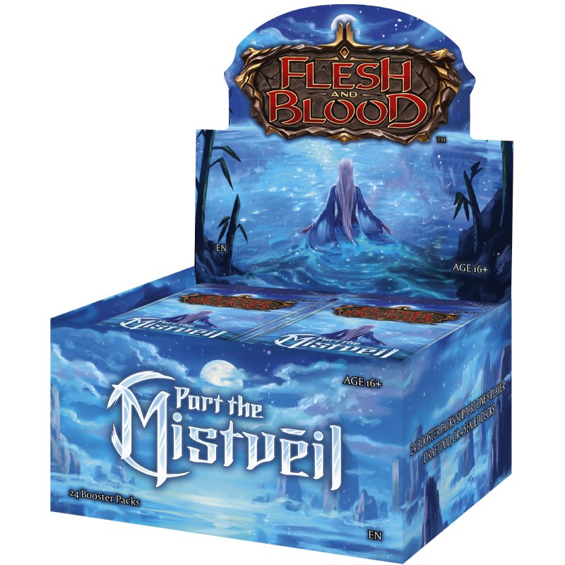 PRE-BUY: Flesh and Blood TCG - Part the Mistveil - Booster Display (24 Packs) (Preliminary release May 31:st 2023)