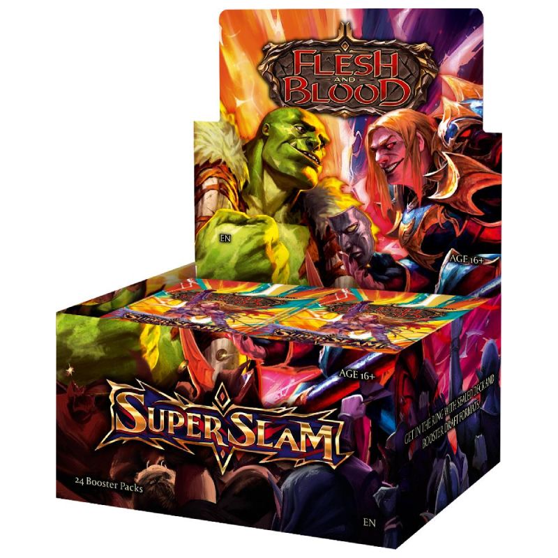 PRE-BUY: Flesh and Blood TCG - Super Slam - Booster Display (24 Packs) (Release store Gbg & KD Sep 19 15:00 | Online Sep 26)