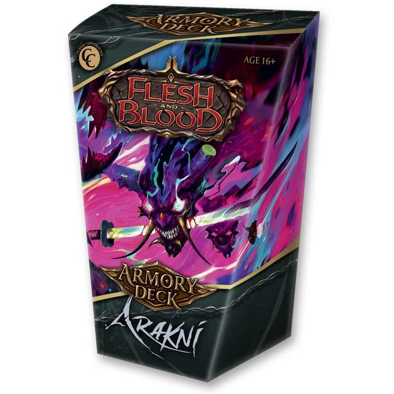 FÖRKÖP: Flesh and Blood TCG - Armory Deck: Arakni (Preliminär release 12:e december 2025)