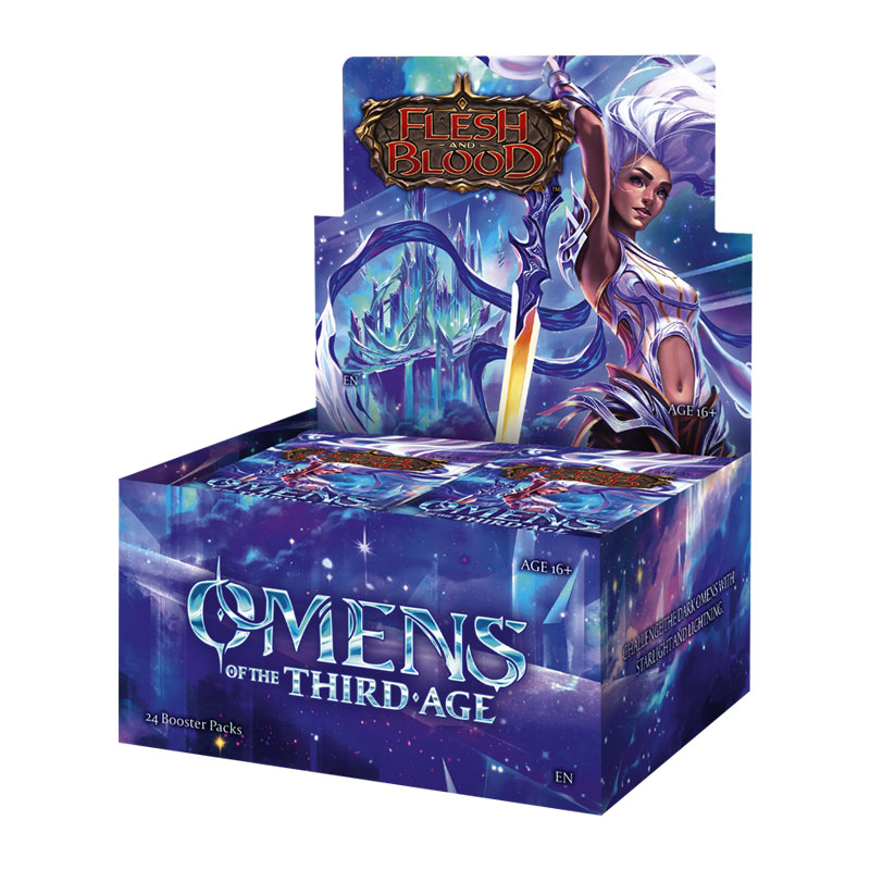 Flesh and Blood TCG - Omens of the Third Age - Booster Display (24 Packs)