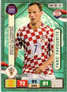 Fans Favourite - 02 - Ivan Rakitic - (Croatia) - CRO13 -  Road To World Cup Russia 2018