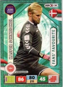 Fans Favourite - 05 - Kasper Schmeichel - (Denmark) - DEN14 -  Road To World Cup Russia 2018