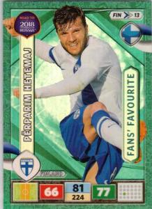 Fans Favourite - 07 - Perparim Hetemaj - (Finland) - FIN13 -  Road To World Cup Russia 2018