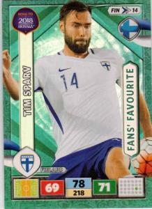 Fans Favourite - 08 - Tim Sparv - (Finland) - FIN14 -  Road To World Cup Russia 2018