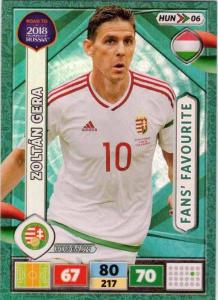 Fans Favourite - 11 - Zoltan Gera - (Hungary) - HUN06 -  Road To World Cup Russia 2018
