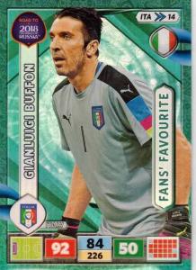 Fans Favourite - 13 - Gianluigi Buffon - (Italy) - ITA14 -  Road To World Cup Russia 2018