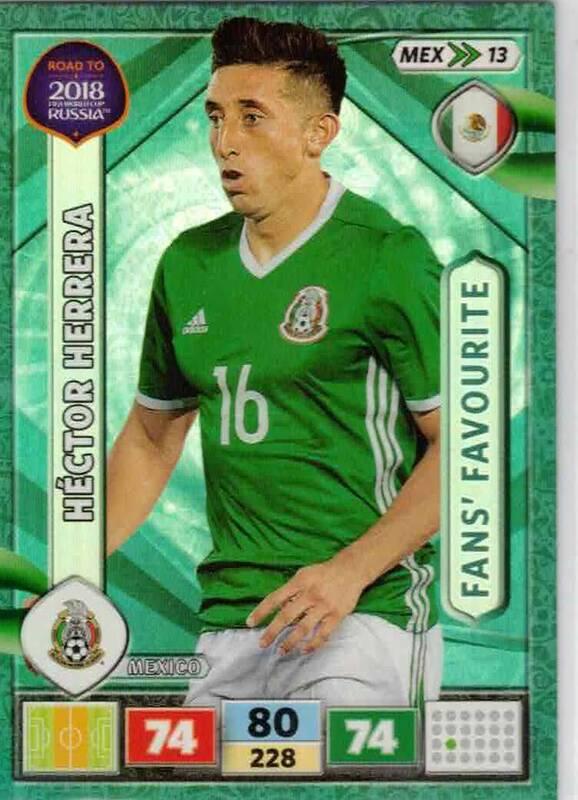 Fans Favourite - 35 - Hector Herrera - (Mexico) - MEX13 -  Road To World Cup Russia 2018