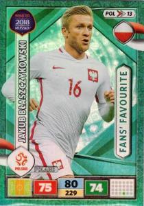 Fans Favourite - 18 - Jakub Blaszczykowski - (Poland) - POL13 -  Road To World Cup Russia 2018