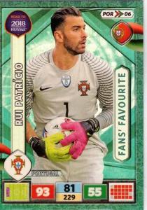 Fans Favourite - 19 - Rui Patricio - (Portugal) - POR06 -  Road To World Cup Russia 2018