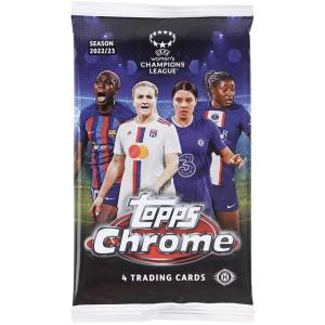 1 Pack 2022-23 Topps Chrome UEFA Womens Champions League Soccer Hobby