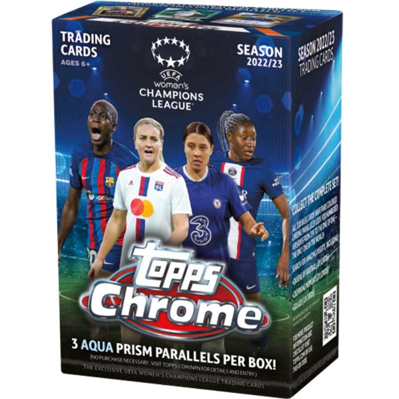 Hel Value Box 2022-23 Topps Chrome UEFA Womens Champions League Soccer
