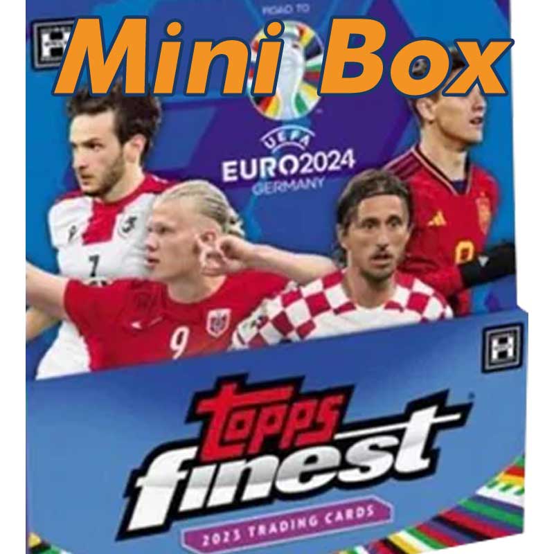 Hel MINI Box (6 Packs) 2023-24 Topps Finest ROAD to UEFA Euro 2024