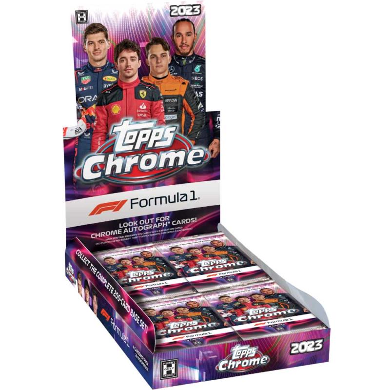 Sealed Box 2023 Topps Chrome Formula 1 F1 Racing Hobby