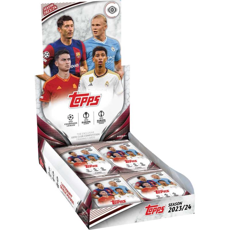 [MAX 1 PER HOUSEHOLD] Sealed Box 2023-24 Topps UEFA Club Competitions UCC Soccer Hobby