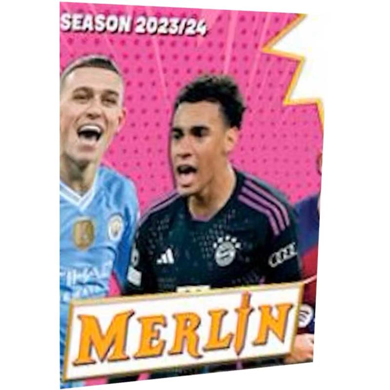 1st Paket 2023-24 Topps Merlin UEFA Club Competitions Hobby