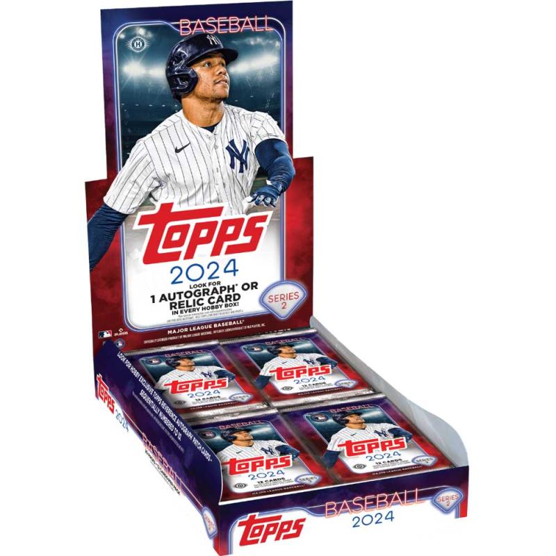 Hel Box 2024 Topps Baseball Series 2 Hobby (20 Packs)