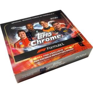 Hel Box 2024 Topps Chrome Formula 1 F1 Qualifying Lap Hobby (16 Packs, square box)