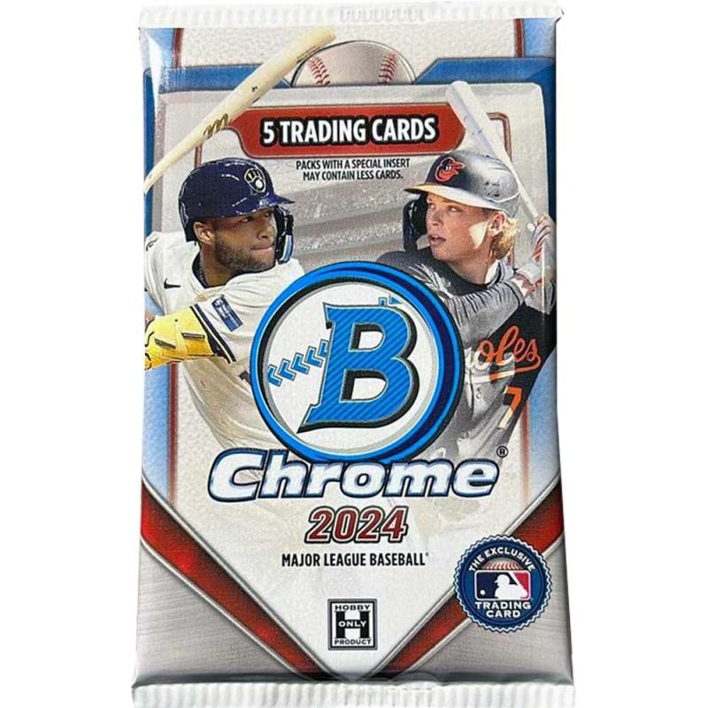 1 Pack 2024 Bowman Chrome Baseball Hobby