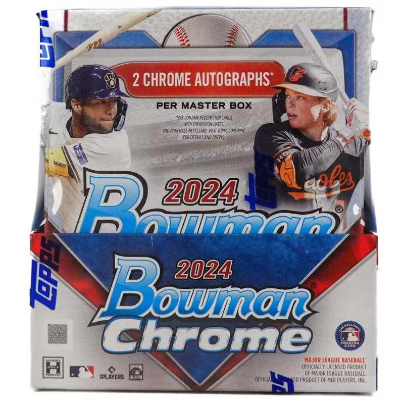 Sealed Master Box 2024 Bowman Chrome Baseball Hobby