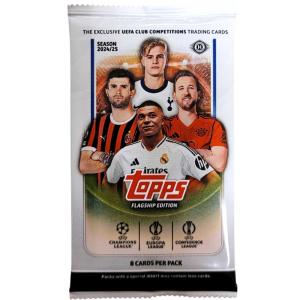 1 Pack 2024-25 Topps UCC FLAGSHIP Soccer Hobby