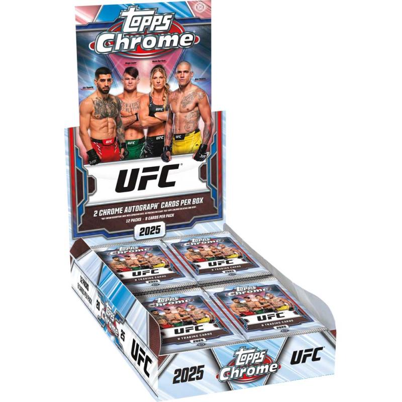 Hel Box 2025 Topps Chrome UFC Hobby