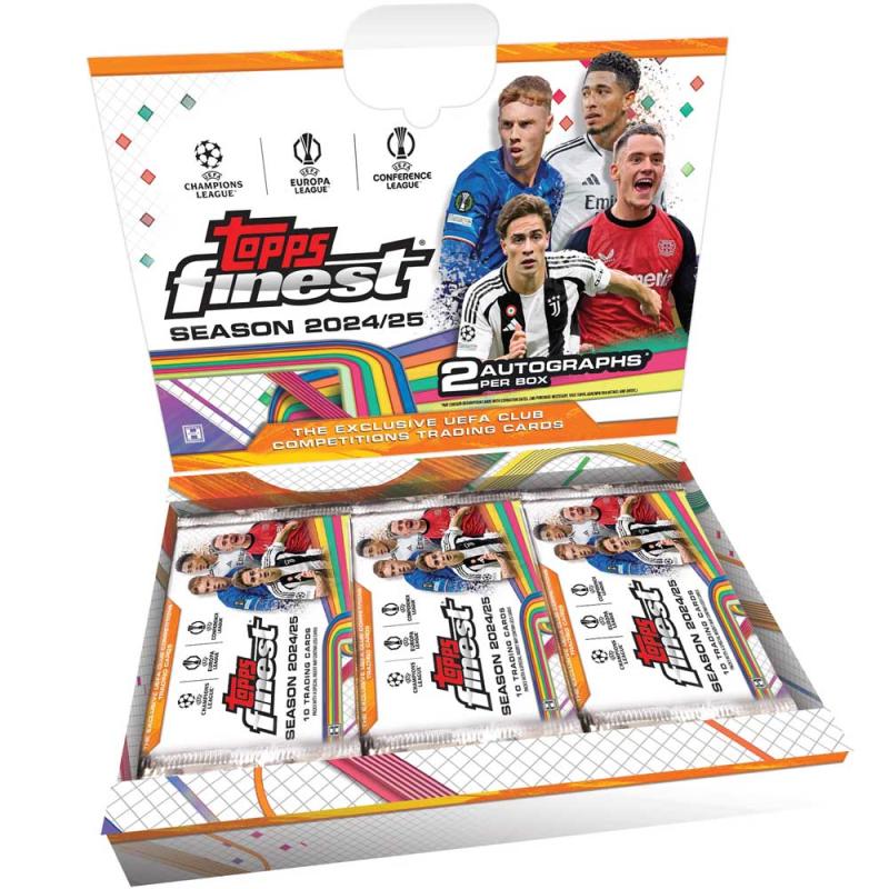 Hel Box 2024-25 Topps Finest UEFA Club Competitions Hobby