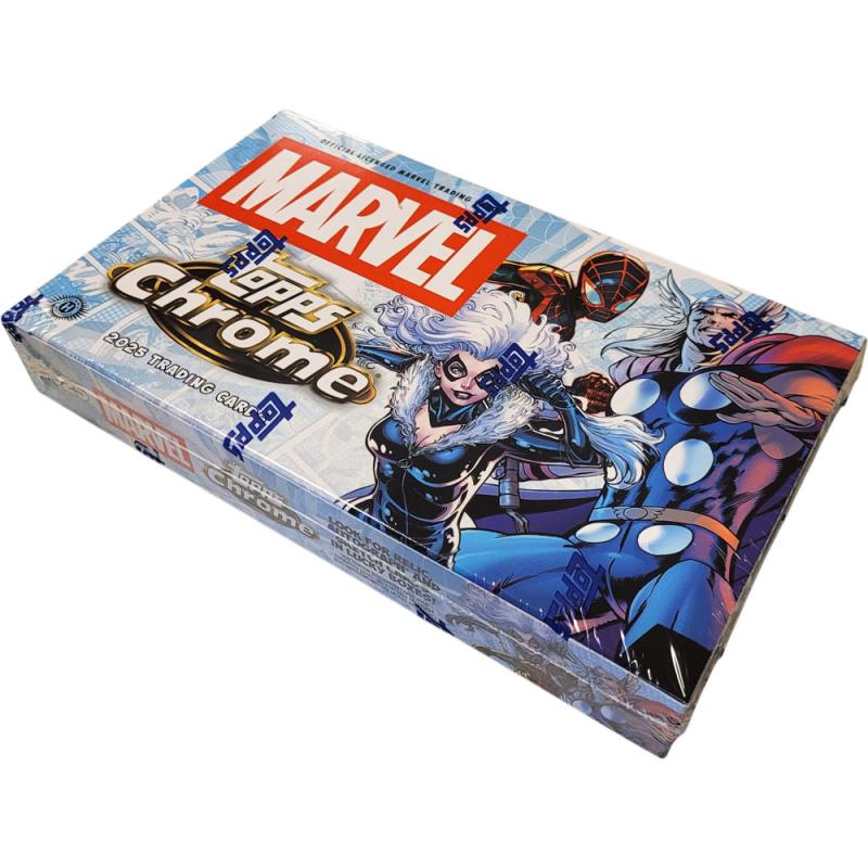 Sealed Box 2025 Topps Marvel Chrome Hobby