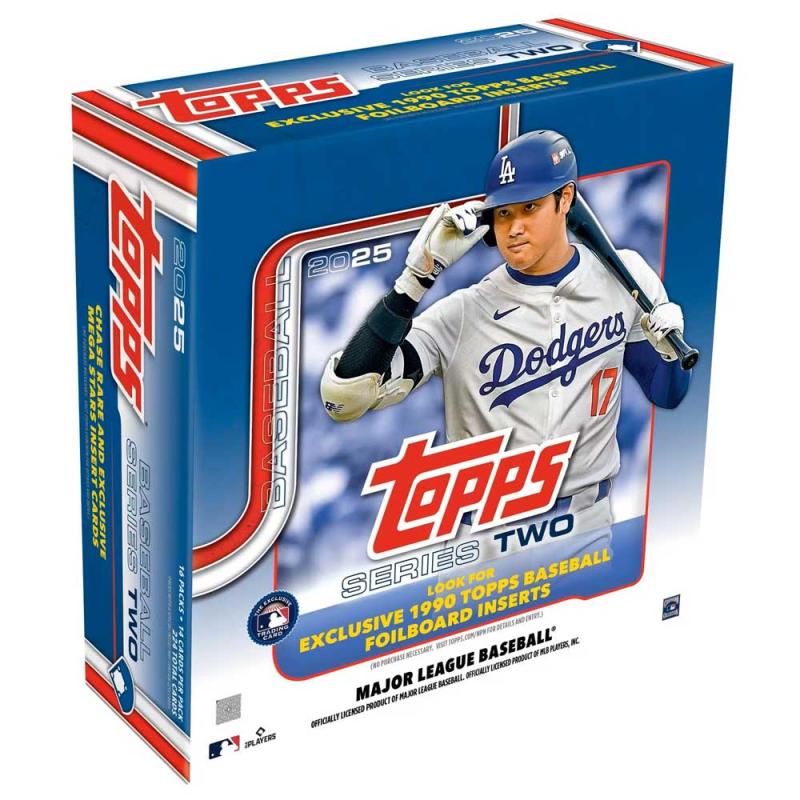 Sealed Mega Box 2025 Topps Baseball Series 2 (16 Packs)