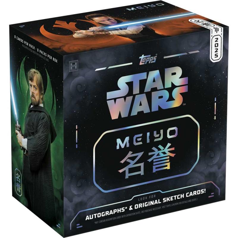 Sealed Box 2025 Topps Star Wars Meiyo