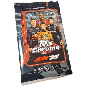 1 Pack 2025 Topps Chrome Formula 1 F1 Racing Hobby